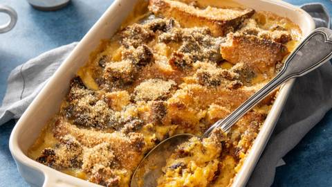 Christmas Bread & Butter Pudding