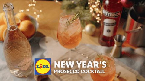 New Year’s Prosecco Cocktail
