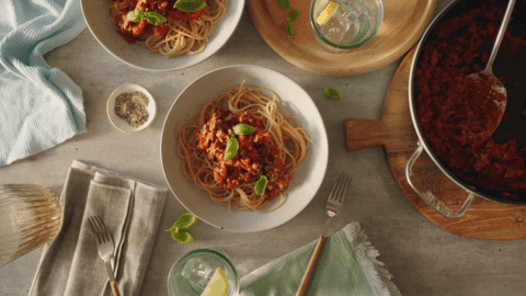 Healthy Spaghetti Bolognese