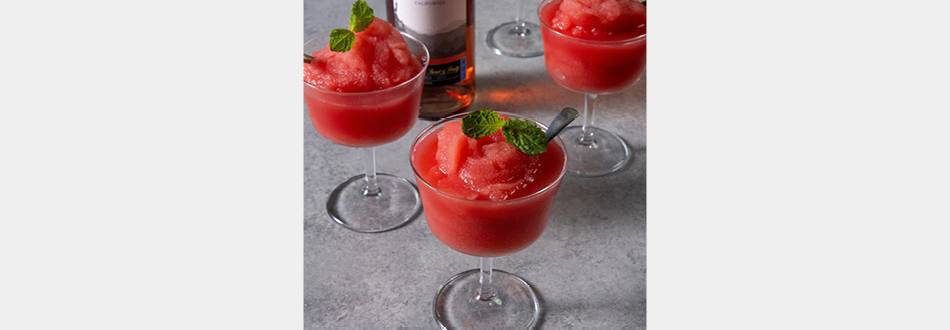 Watermelon Frozé cocktail